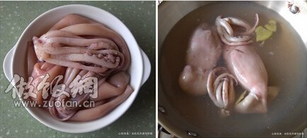 味道新颖而别致的咖啡鱿鱼