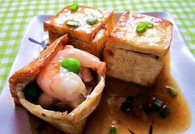 三鲜豆腐盒的简单做法_三鲜豆腐盒怎么做最好吃？