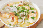 鲜虾海贝炖豆腐的简单做法_鲜虾海贝炖豆腐怎么做最好吃？