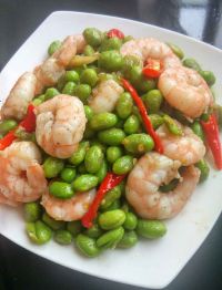 青豆炒虾仁怎么做好吃_青豆炒虾仁的做法