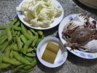 毛豆花菜螃蟹汤怎么做好吃_毛豆花菜螃蟹汤的做法