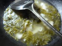 雪菜虾潺汤怎么做好吃_雪菜虾潺汤的做法