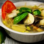 杏鲍菇洋葱蛤蜊汤怎么做好吃_杏鲍菇洋葱蛤蜊汤的做法